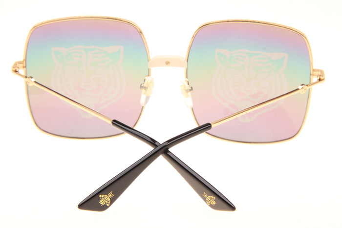 GG0414S Sunglasses In Gold Colorful