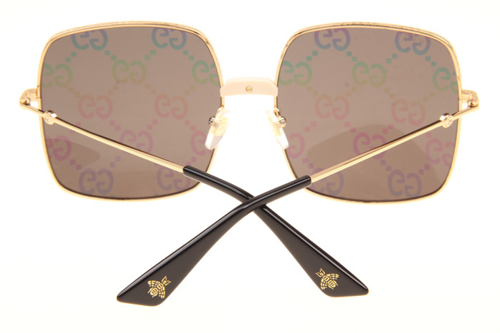 GG0414S Sunglasses In Gold GG Brown