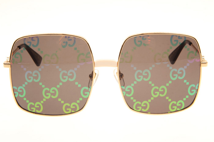 GG0414S Sunglasses In Gold GG Brown