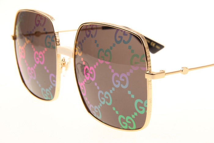 GG0414S Sunglasses In Gold GG Brown