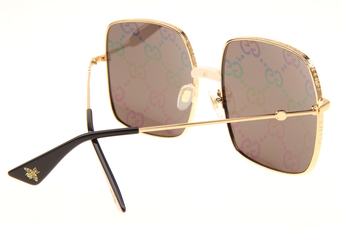 GG0414S Sunglasses In Gold GG Brown