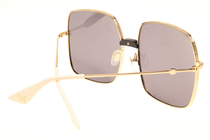 GG0414S Sunglasses In Gold Grey