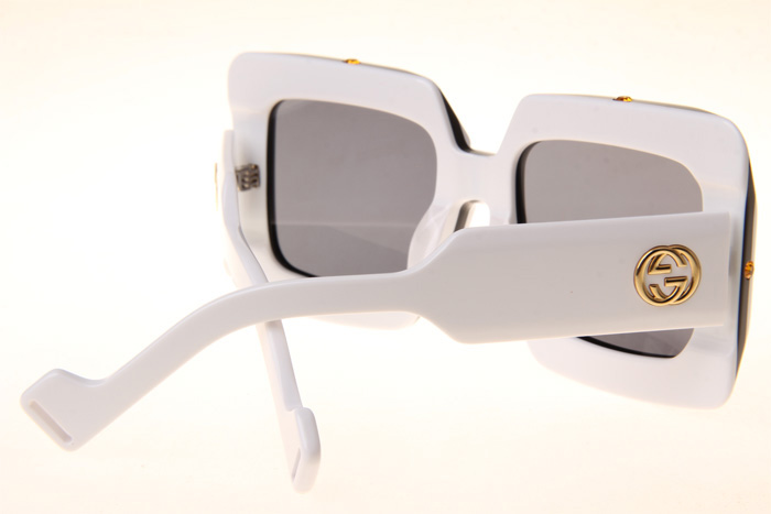 GG0481S Sunglasses In White Mirror