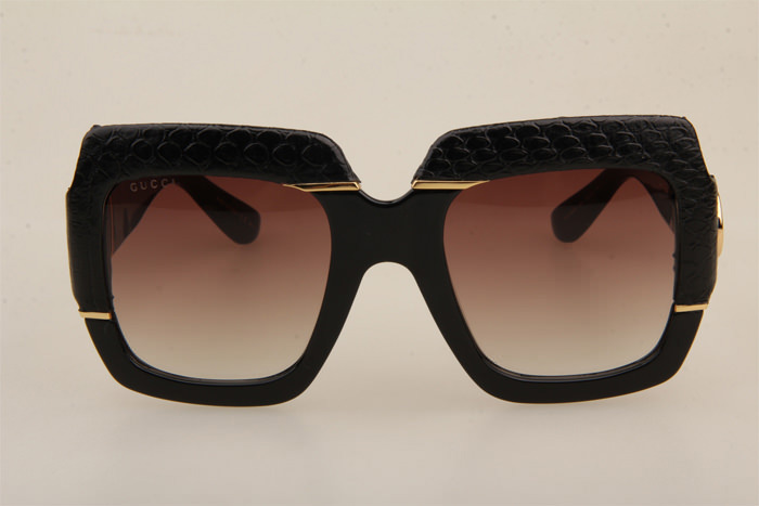 GG0484S Sunglasses In Black Gradient Brown