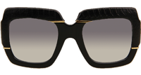GG0484S Sunglasses In Black Gradient Grey