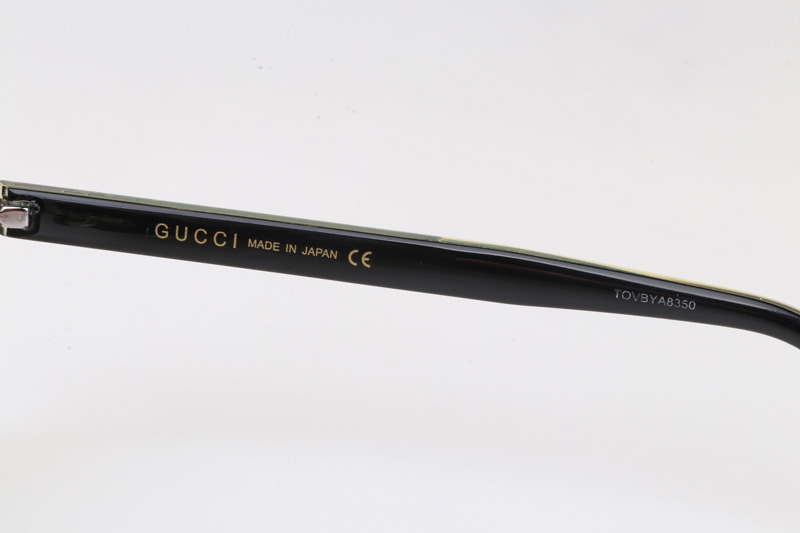 GG0529S Sunglasses In Gold Black