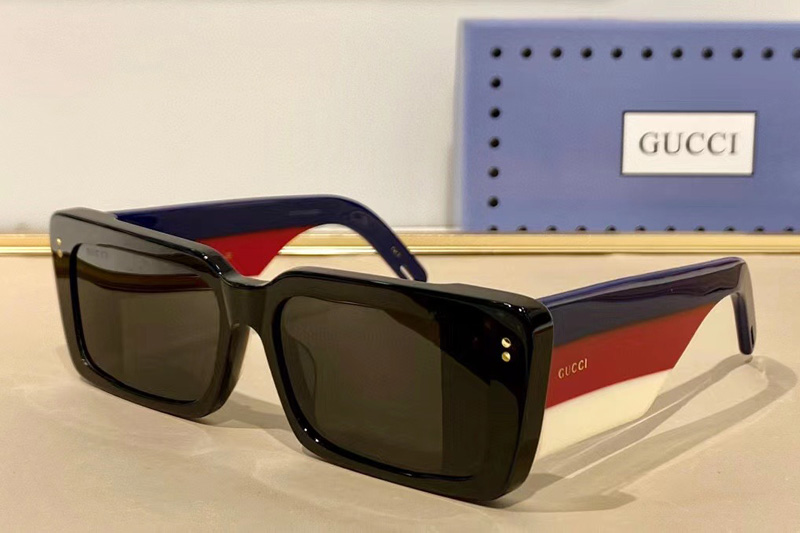 GG0543S Sunglasses In Black Blue