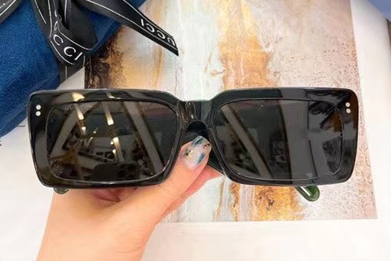 GG0543S Sunglasses In Black Green