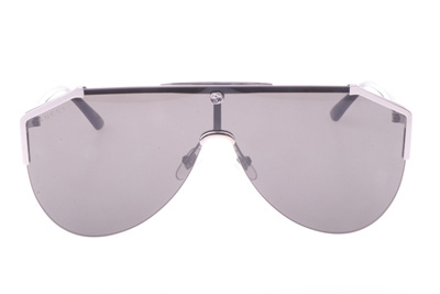 GG0584S Sunglasses In Black Silver Grey