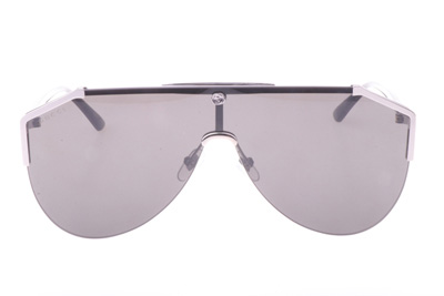 GG0584S Sunglasses In Black Silver Grey