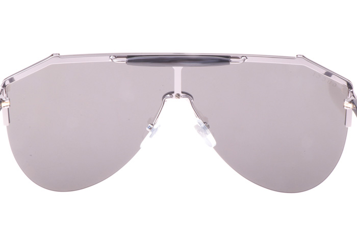 GG0584S Sunglasses In Black Silver Grey