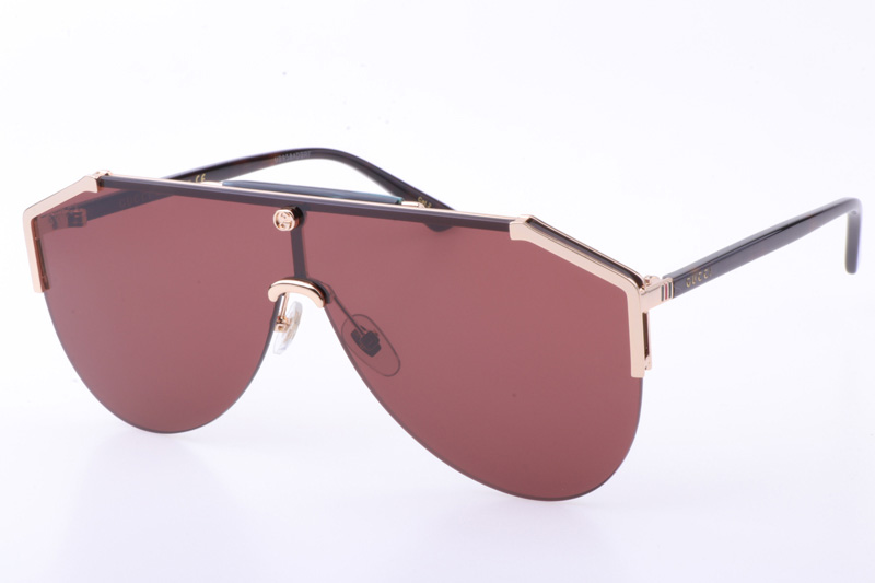 GG0584S Sunglasses In Tortoise Gold Brown