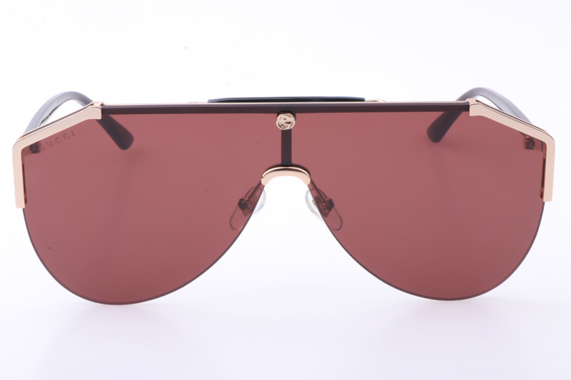 GG0584S Sunglasses In Tortoise Gold Brown