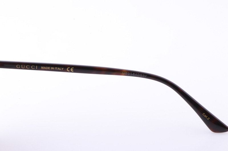 GG0584S Sunglasses In Tortoise Gold Brown