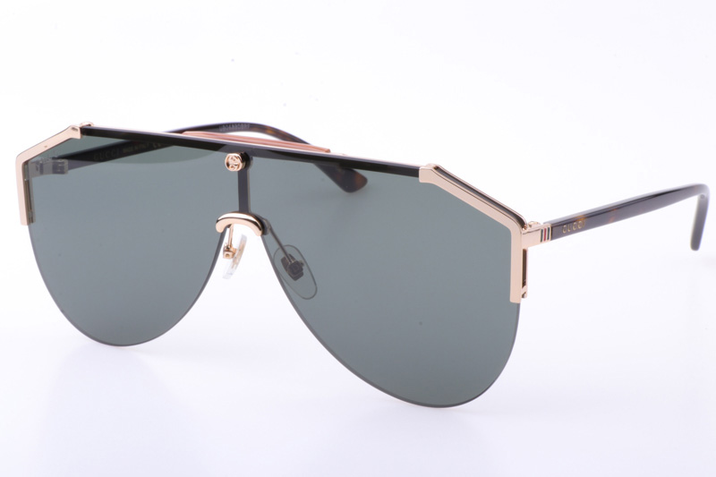 GG0584S Sunglasses In Tortoise Gold Grey