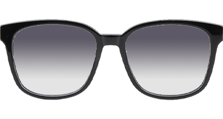 GG0637SK Sunglasses Black Gradient Gray