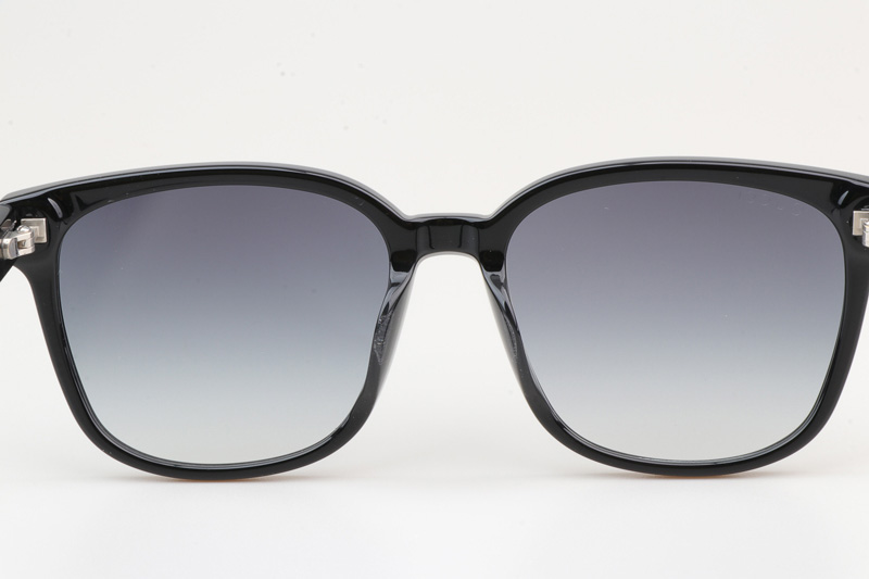 GG0637SK Sunglasses Black Gradient Gray