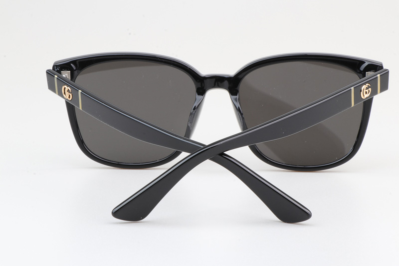 GG0637SK Sunglasses Black Gray