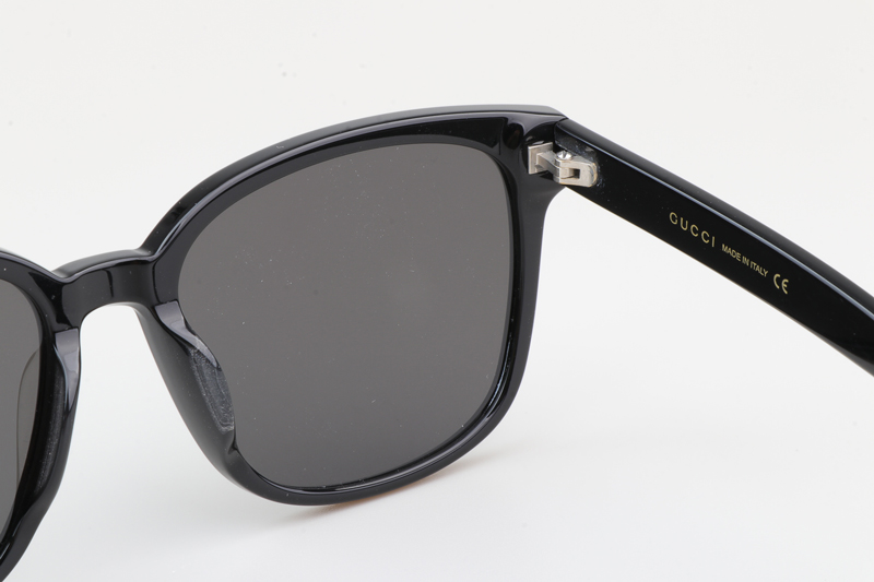 GG0637SK Sunglasses Black Gray