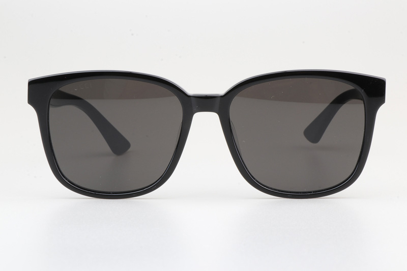 GG0637SK Sunglasses Black Gray