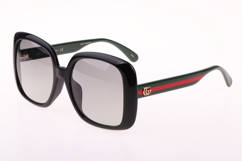 GG0713S Sunglasses In Black Green