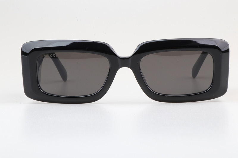 GG0811S Sunglasses Black Gray