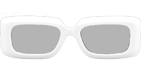 GG0811S Sunglasses White Silver