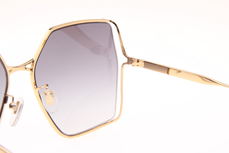 GG0817S Sunglasses In Gold Tortoise