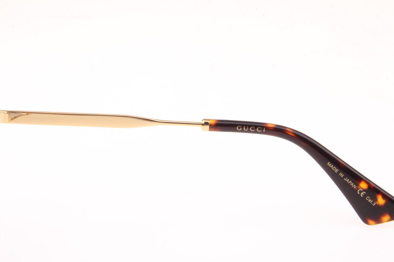 GG0817S Sunglasses In Gold Tortoise