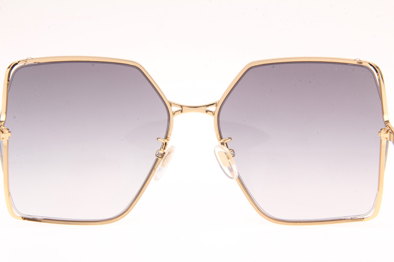 GG0817S Sunglasses In Gold Tortoise