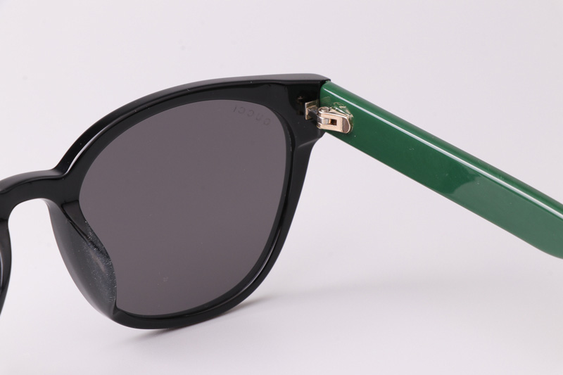 GG0855SK Sunglasses Black Green Gray