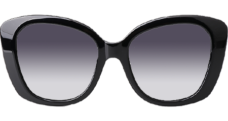 GG0860S Sunglasses Black Blue Gradient Gray