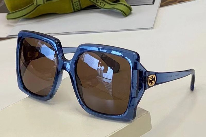 GG0876S Sunglasses In Blue