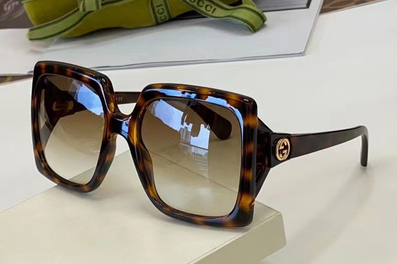 GG0876S Sunglasses In Tortoise