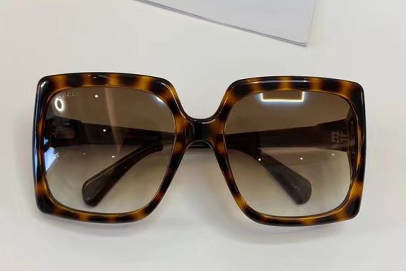GG0876S Sunglasses In Tortoise