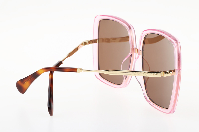 GG0903SA Sunglasses In Pink Brown