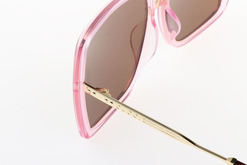 GG0903SA Sunglasses In Pink Brown