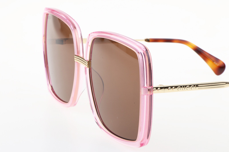 GG0903SA Sunglasses In Pink Brown