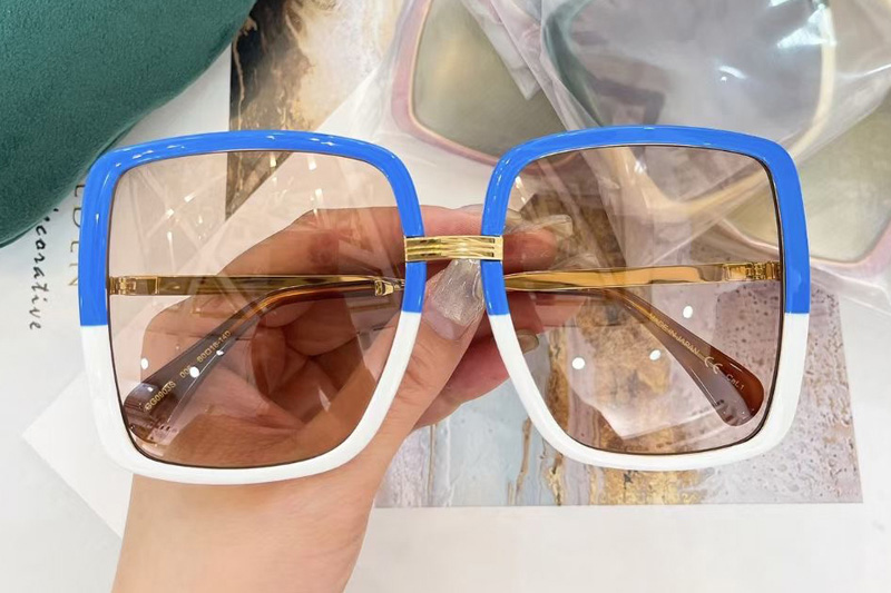 GG0903S Sunglasses In Blue White