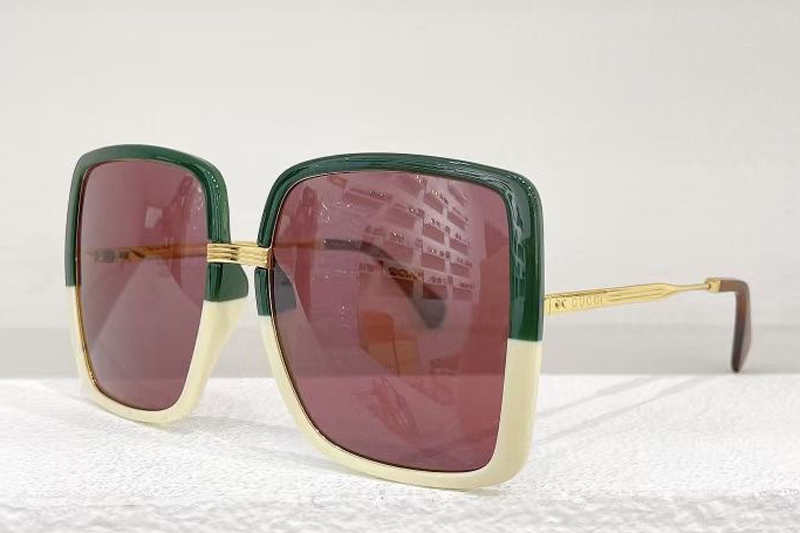 GG0903S Sunglasses In Green White