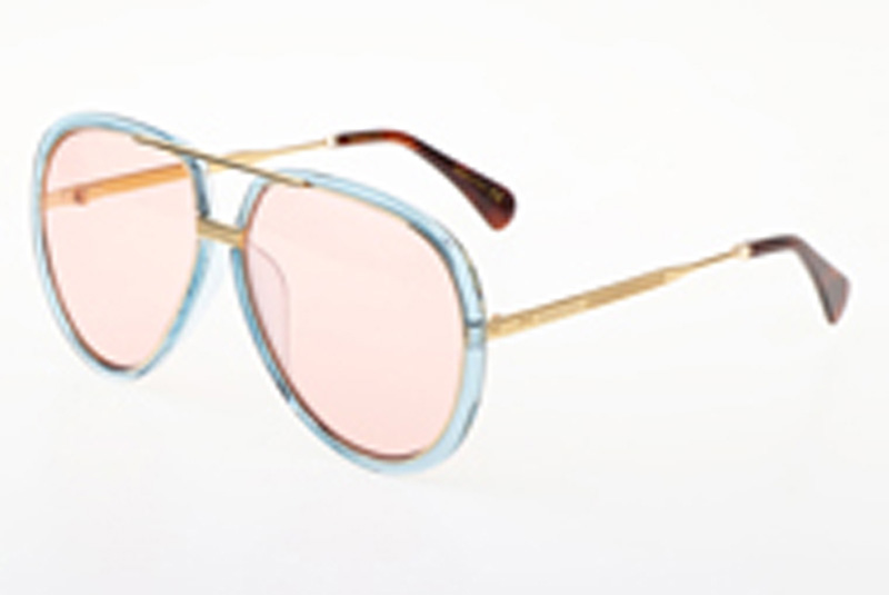 GG0904S Sunglasses In Blue Gold