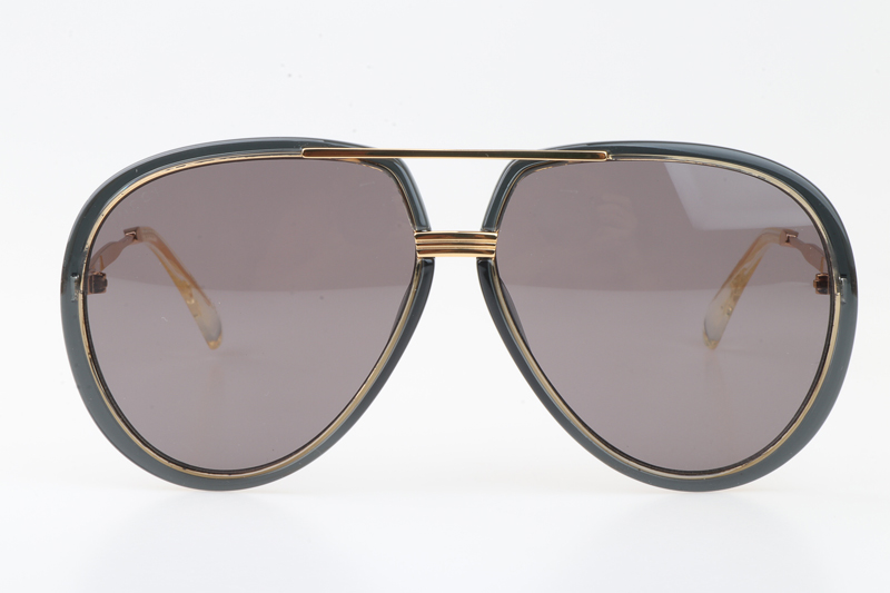 GG0904S Sunglasses In Grey Gold