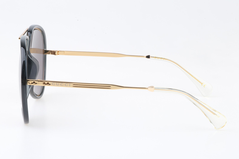 GG0904S Sunglasses In Grey Gold