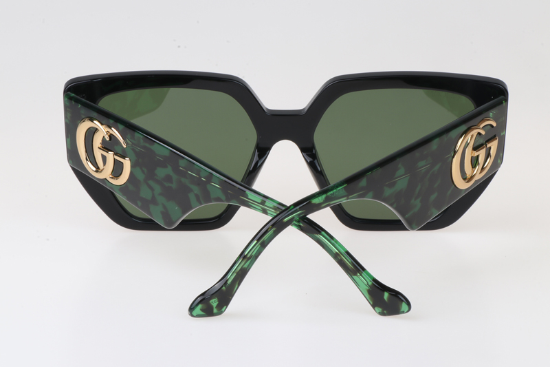 GG0956S Sunglasses In Green Gold