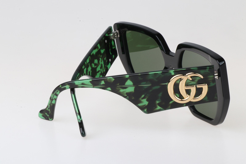 GG0956S Sunglasses In Green Gold