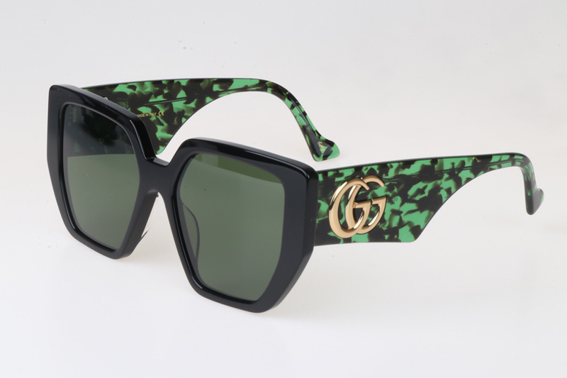 GG0956S Sunglasses In Green Gold