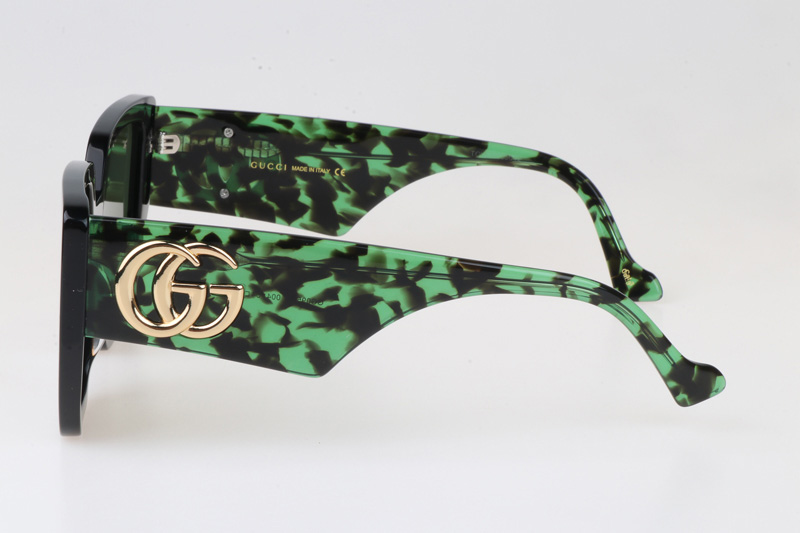 GG0956S Sunglasses In Green Gold