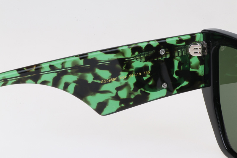 GG0956S Sunglasses In Green Gold