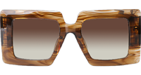 GG0997S Sunglasses Brown Gradient Brown