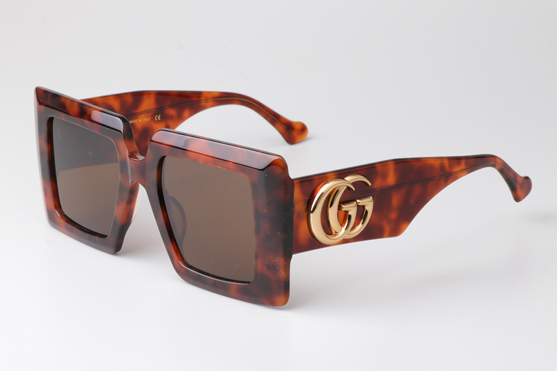 GG0997S Sunglasses Tortoise Brown